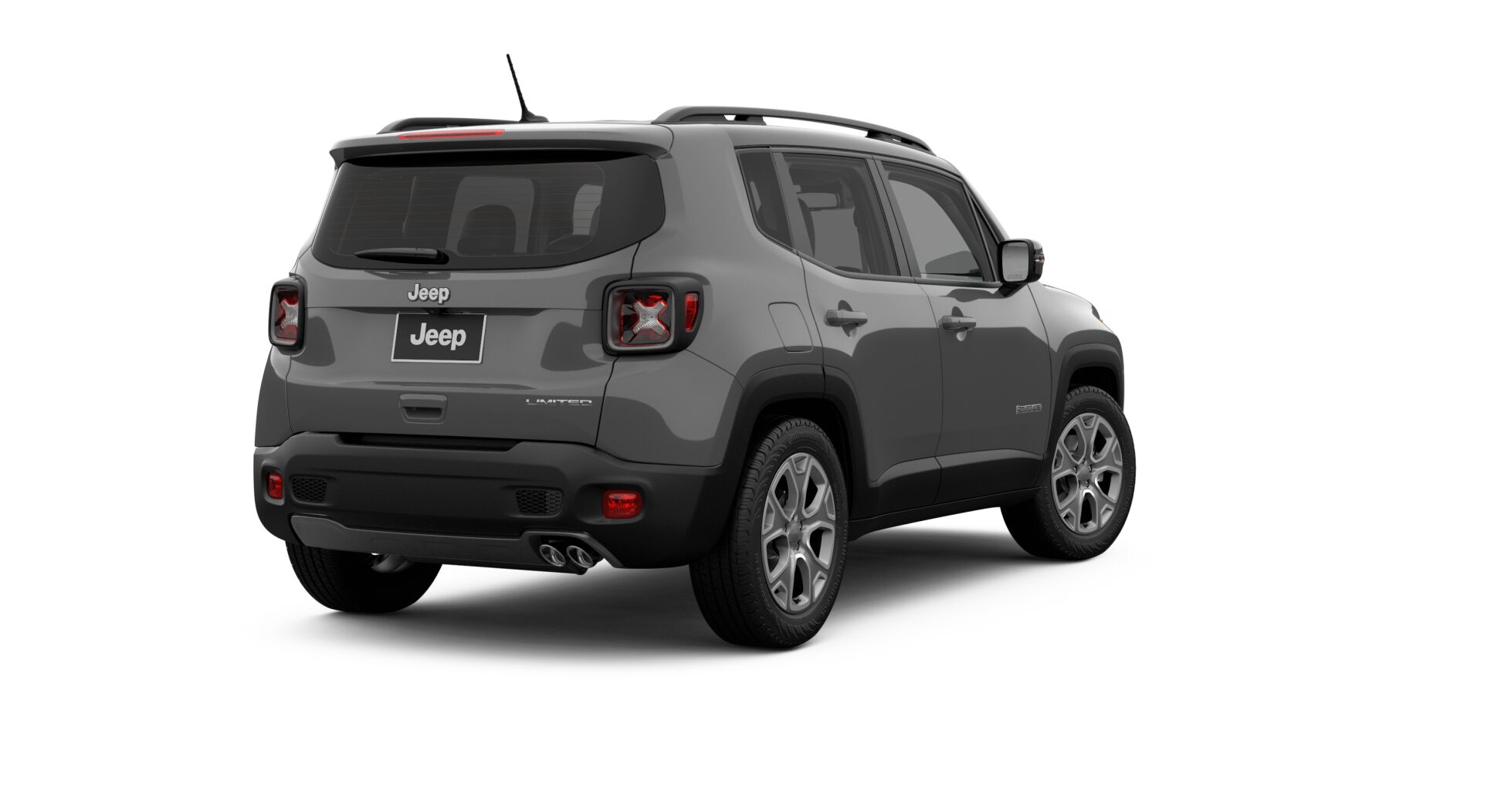 2019 Jeep Renegade Limited Gray Exterior Rear Picture